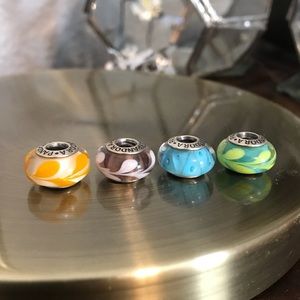 Pandora Murano Glass Beads Set